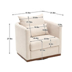 360° Swivel Barrel Accent Chair