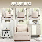 360° Swivel Barrel Accent Chair
