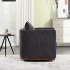 360° Swivel Barrel Accent Chair