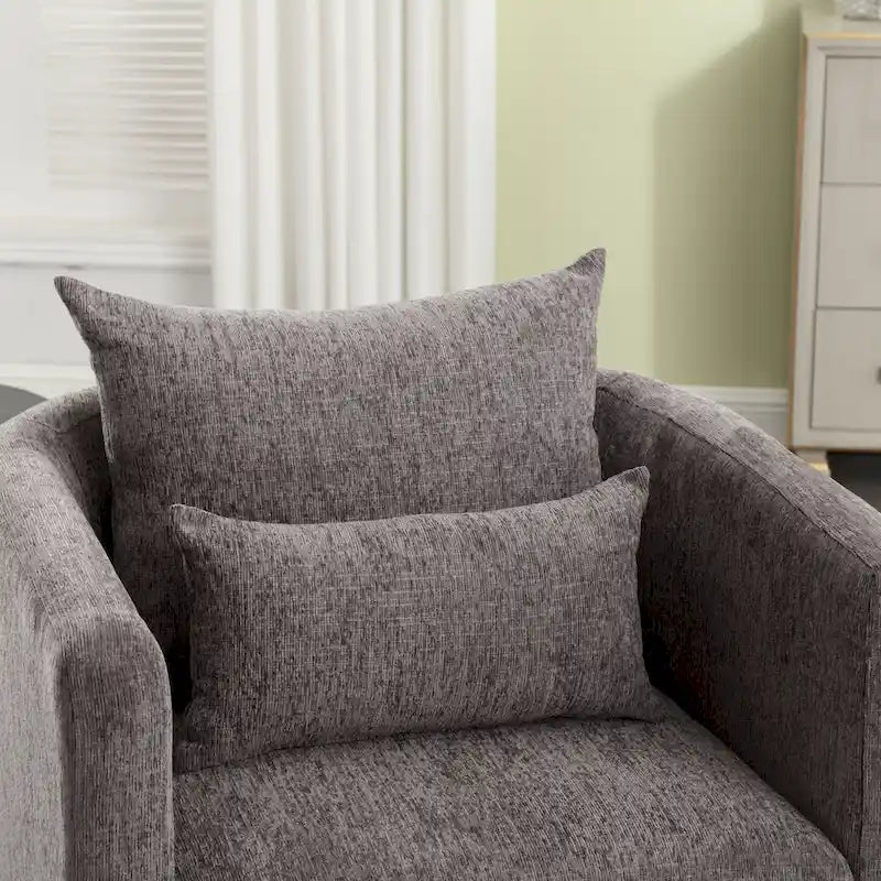 360° Swivel Barrel Accent Chair