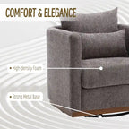 360° Swivel Barrel Accent Chair