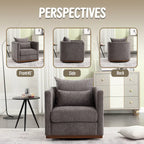 360° Swivel Barrel Accent Chair