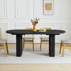 70.86-Inch Oval Dining Table for 4–6 People