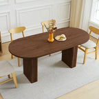 70.86-Inch Oval Dining Table for 4–6 People