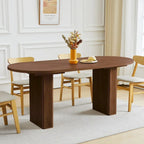 70.86-Inch Oval Dining Table for 4–6 People