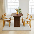 70.86-Inch Oval Dining Table for 4–6 People