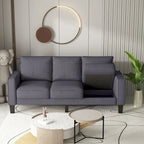 75-Inch 3-Seater Sofa with Under-Seat Storage