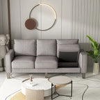 75-Inch 3-Seater Sofa with Under-Seat Storage