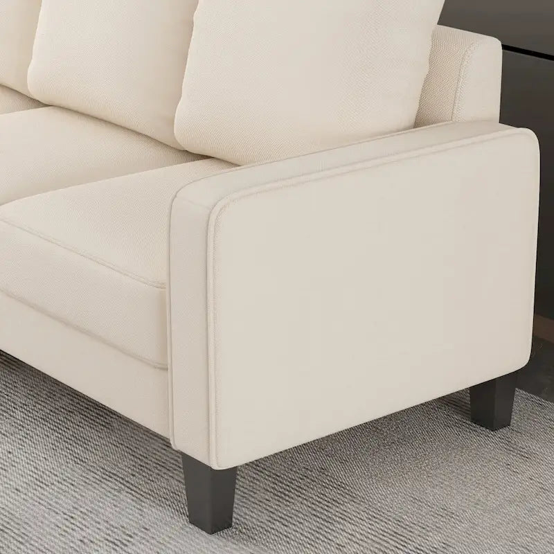 75-Inch 3-Seater Sofa with Under-Seat Storage