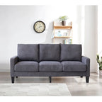 75-Inch 3-Seater Sofa with Under-Seat Storage