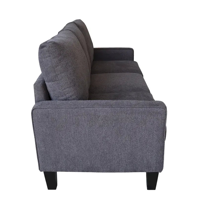 75-Inch 3-Seater Sofa with Under-Seat Storage