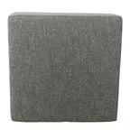 32-Inch Square Storage Ottoman with Hinged Lid