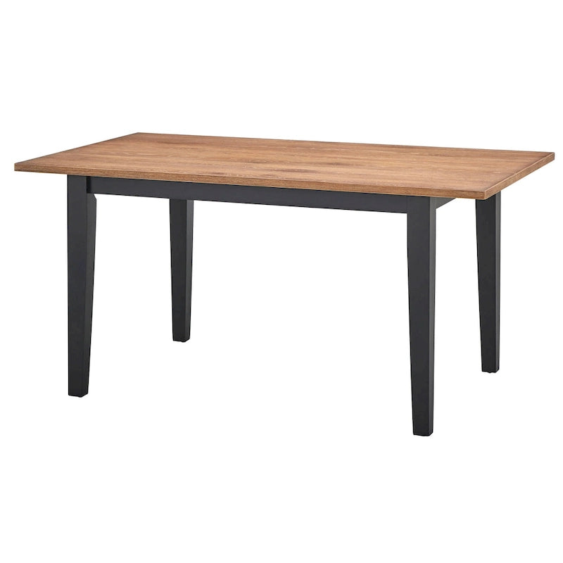 Two-Tone Farmhouse Dining Table for 6