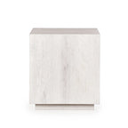 20-Inch Square Oak Veneer End Table