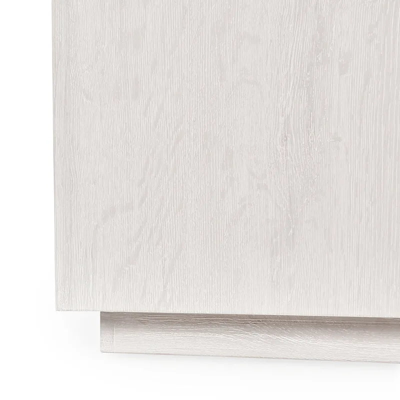 20-Inch Square Oak Veneer End Table