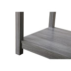 Modern 1-Drawer Wooden Nightstand with Open Shelf
