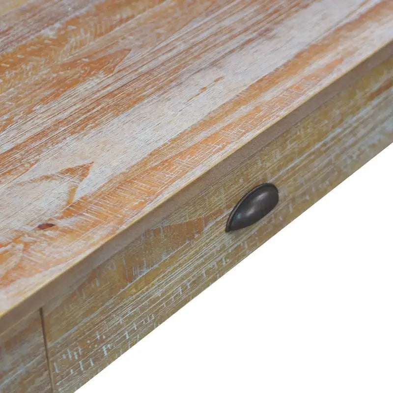 Rustic Solid Pine Wood Desk
