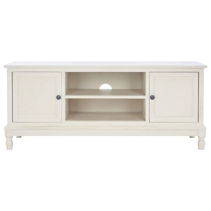 2-Door Media Stand with 1 Shelf, 47 x 16 x 20 in.