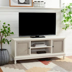 2-Door Media Stand with 1 Shelf, 47 x 16 x 20 in.