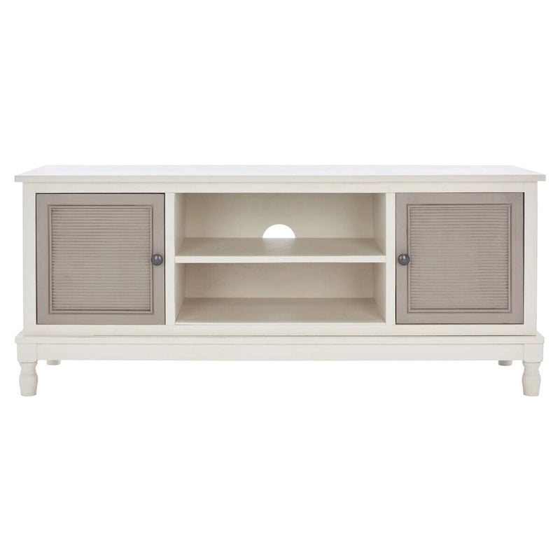 2-Door Media Stand with 1 Shelf, 47 x 16 x 20 in.