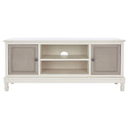 2-Door Media Stand with 1 Shelf, 47 x 16 x 20 in.