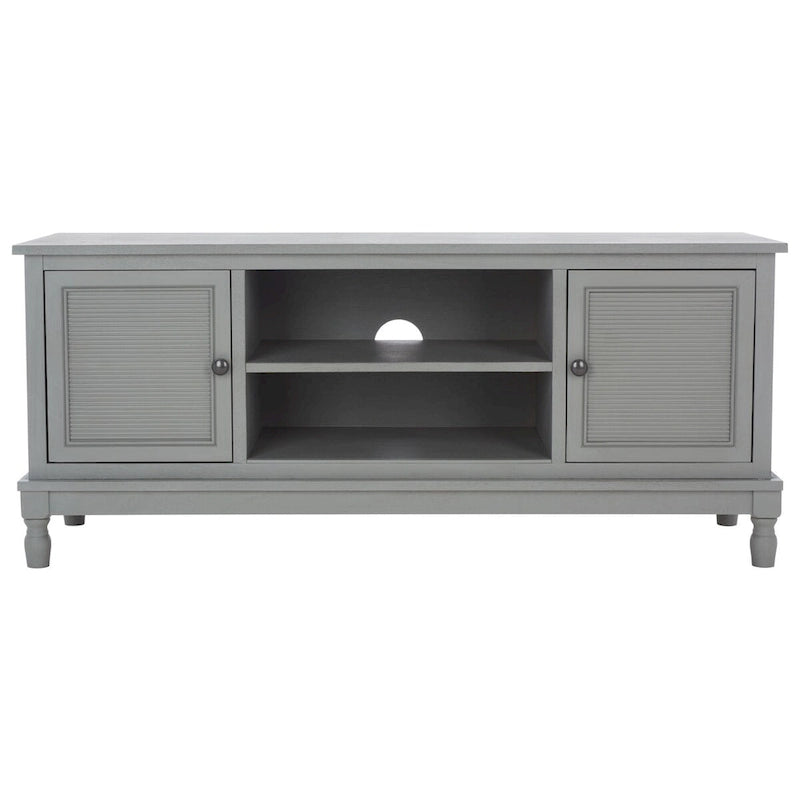 2-Door Media Stand with 1 Shelf, 47 x 16 x 20 in.