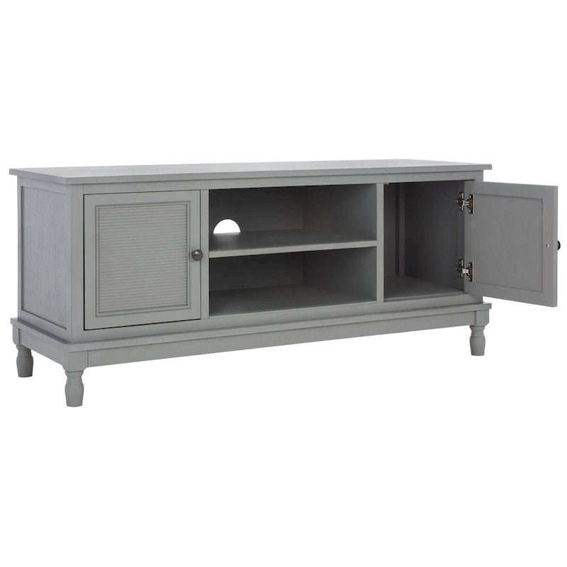 2-Door Media Stand with 1 Shelf, 47 x 16 x 20 in.