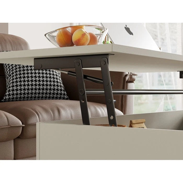Rectangular Lift-Top Coffee Table with Storage, 37 x 23.5
