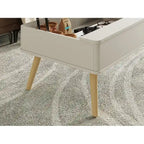 Rectangular Lift-Top Coffee Table with Storage, 37 x 23.5