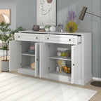 Sideboard Buffet Cabinet with 2 Drawers and 4 Doors