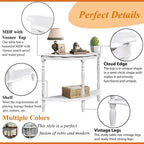 42-Inch Half-Moon Console Table with Open Shelf